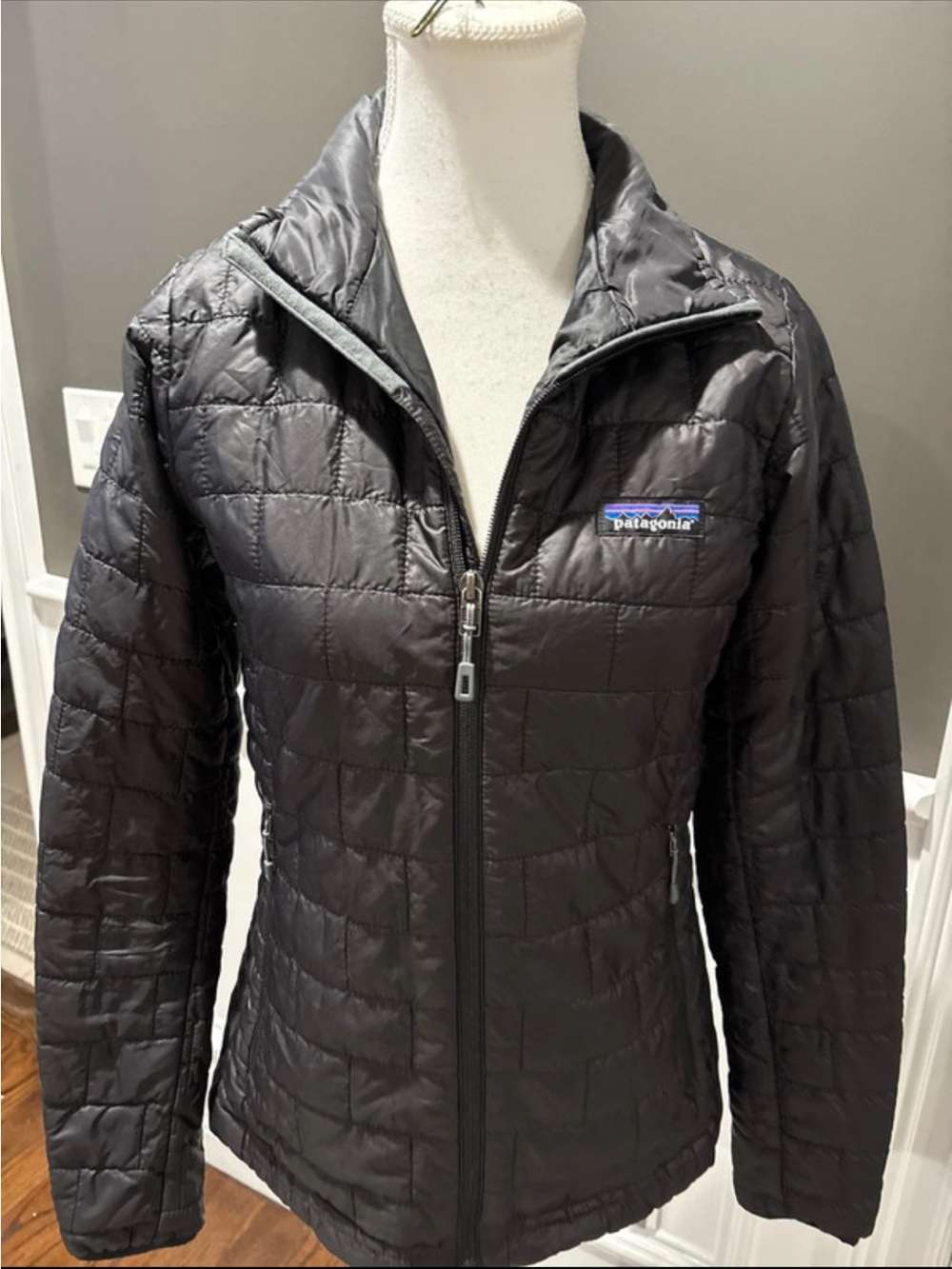 Patagonia Women’s Black Quilted Puffer Jacket